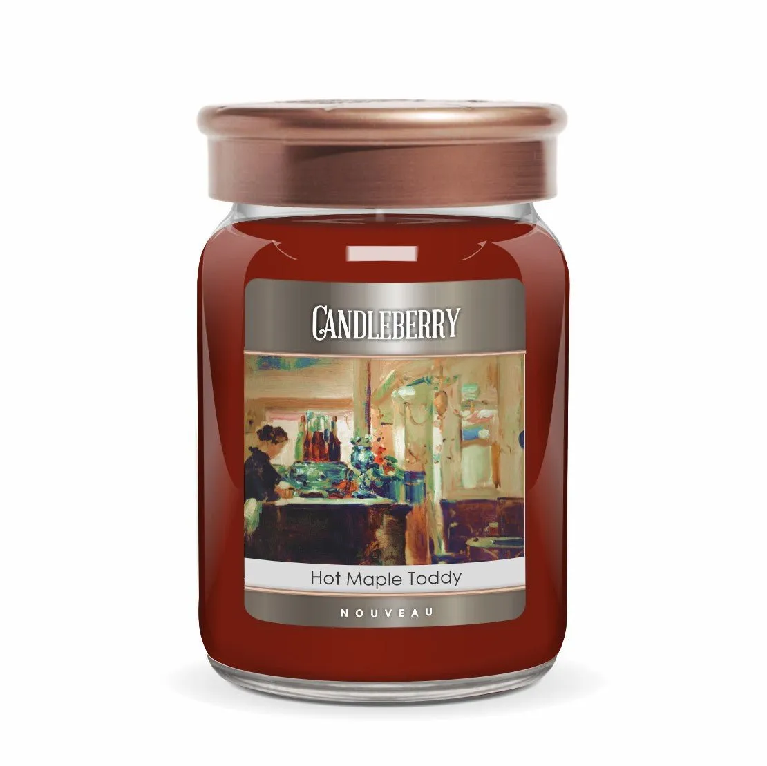 NOUVEAU™ - Hot Maple Toddy™ Café, Large Jar Candle