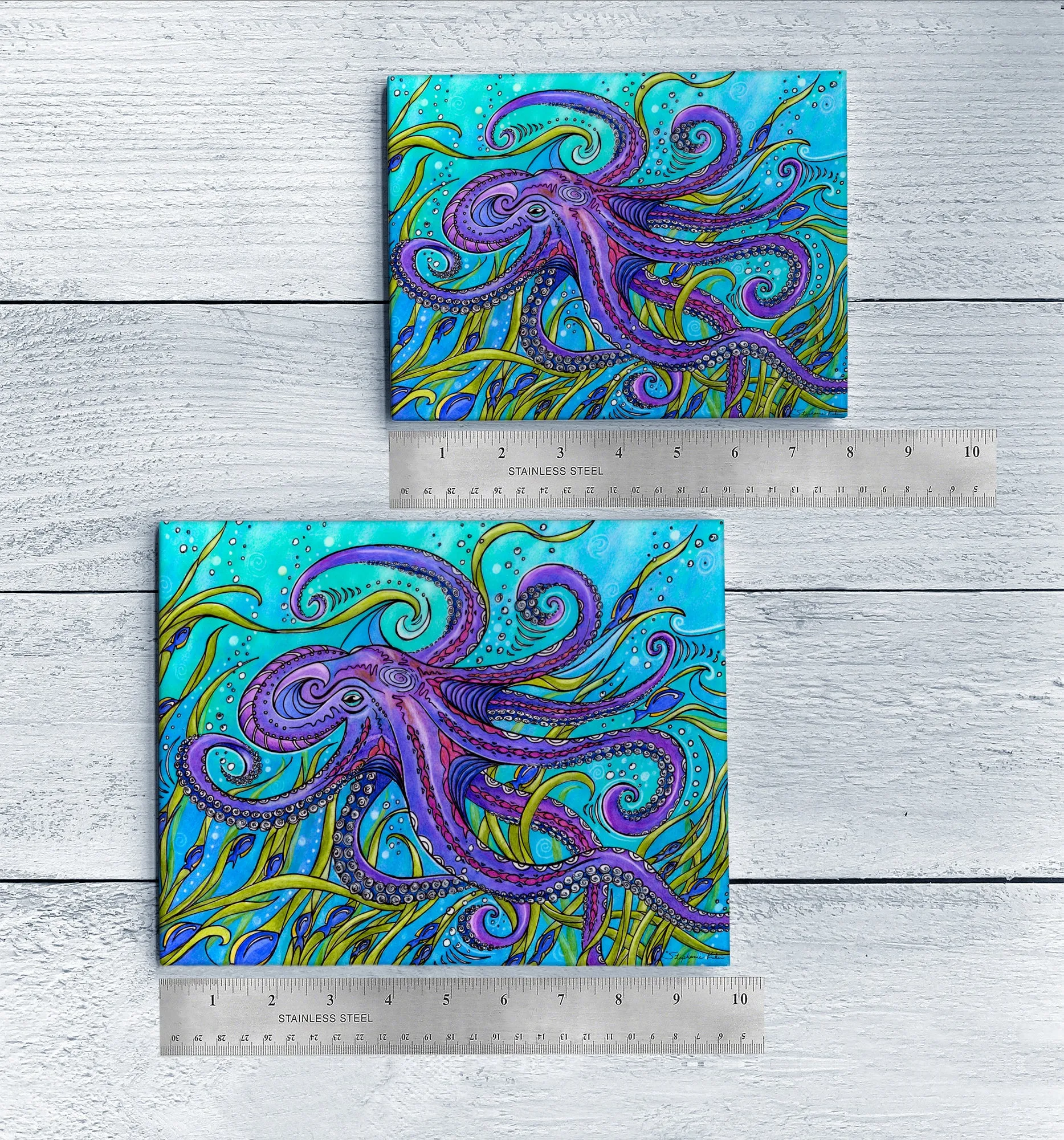 Octopus Ceramic Tile