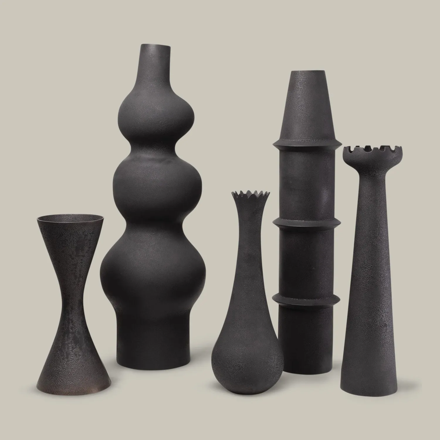Panisse Vase (Black)