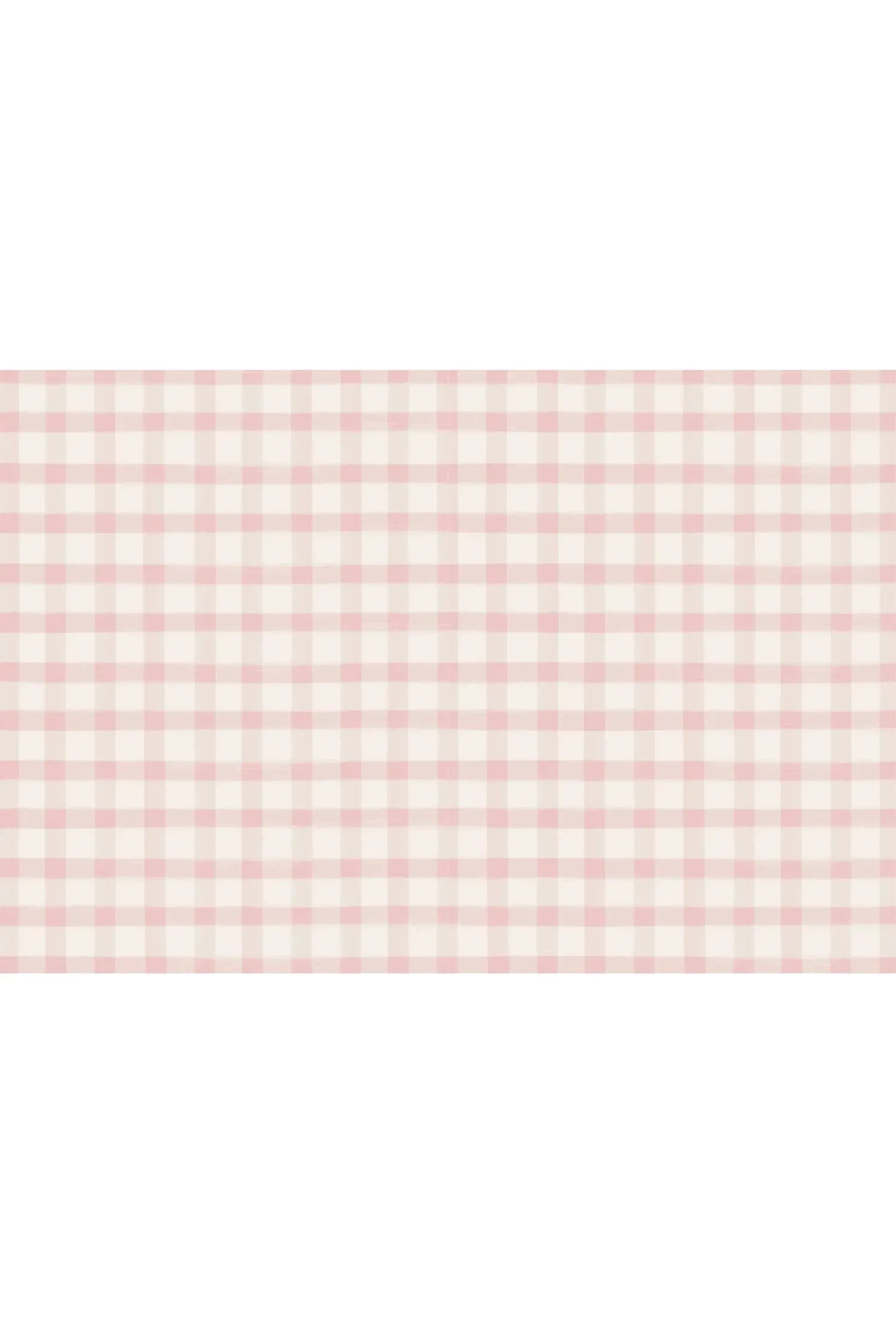 Pink Painted Check Placemat