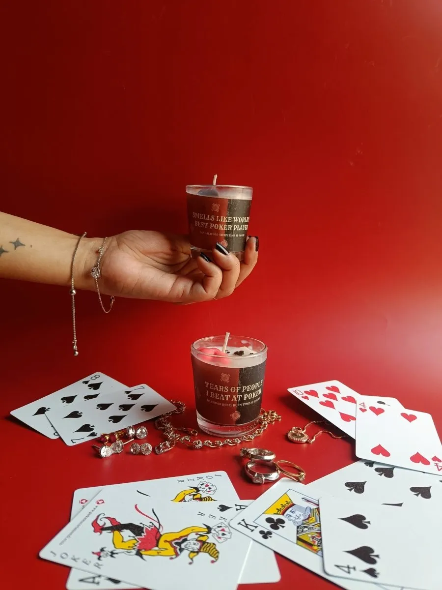Poker Candle Set - Scented Pair