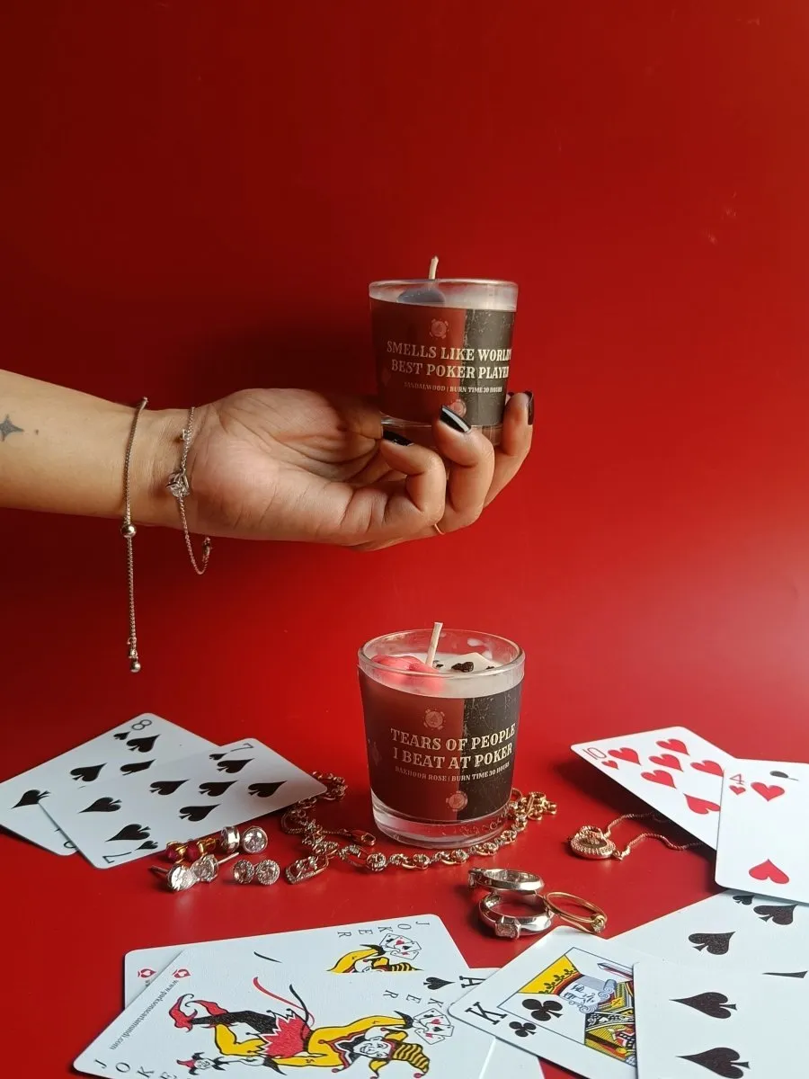Poker Candle Set - Scented Pair