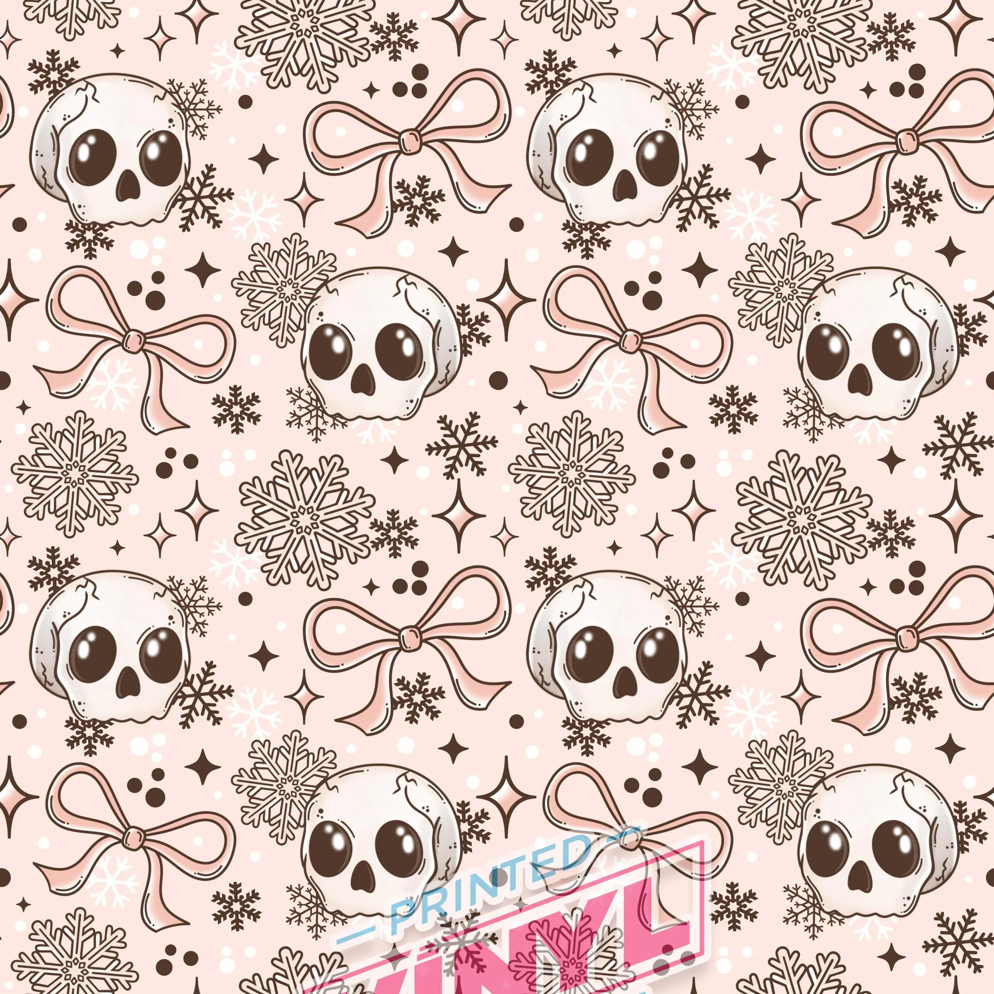 Printed Vinyl - Boho Winter Skellies