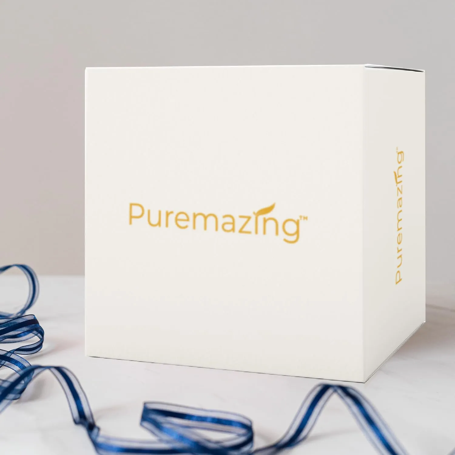 Puremazing Soy Wax Candle Premium Gift Set - 4 Scented Candles Jars for Home, Office, Party, Eco Friendly Candle Gift Set (Cherry Blossom, Raspberry, Sandalwood, Jasmine)