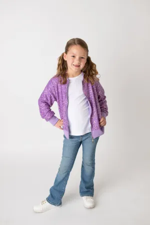 PURPLE SPARKLE JACKET