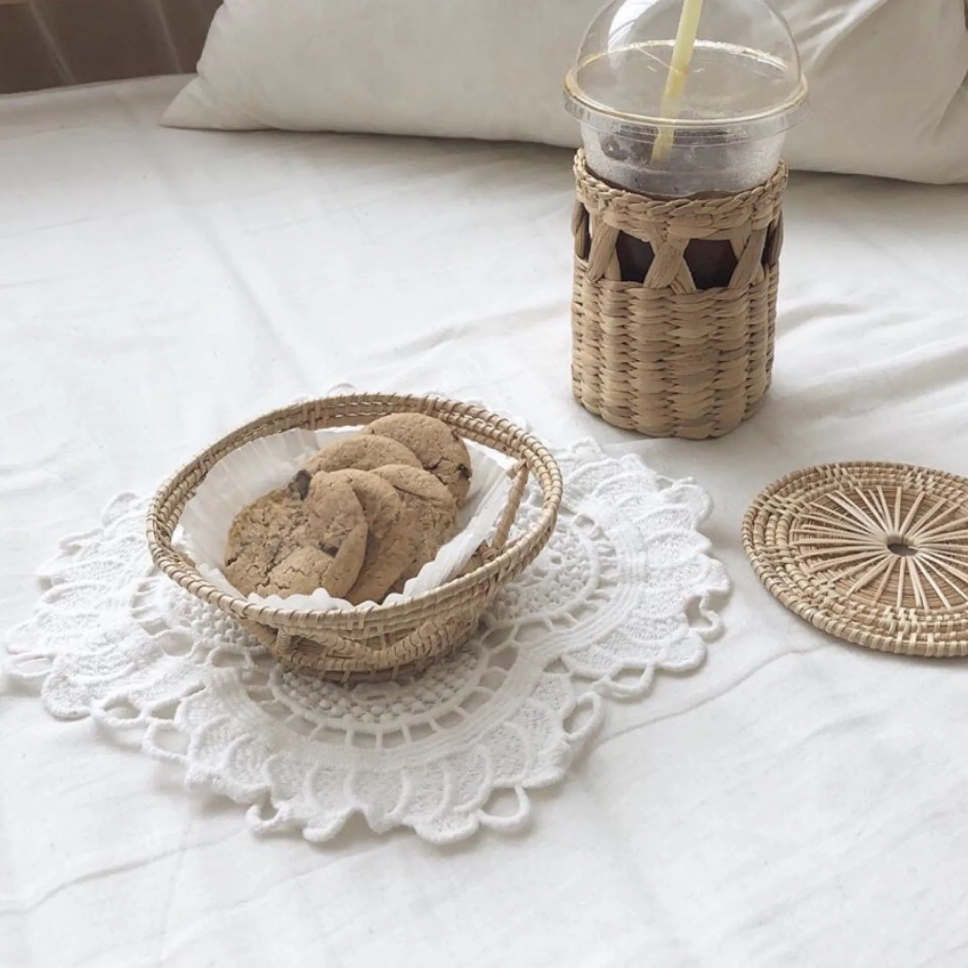 Rattan Woven Fruit Basket