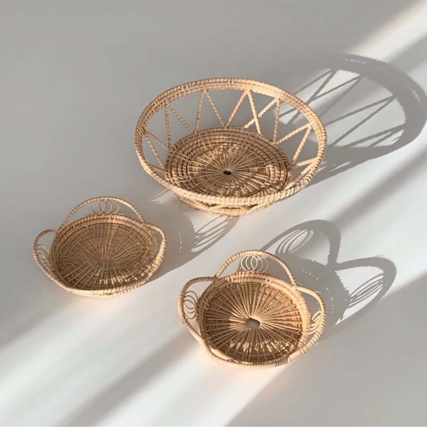 Rattan Woven Fruit Basket