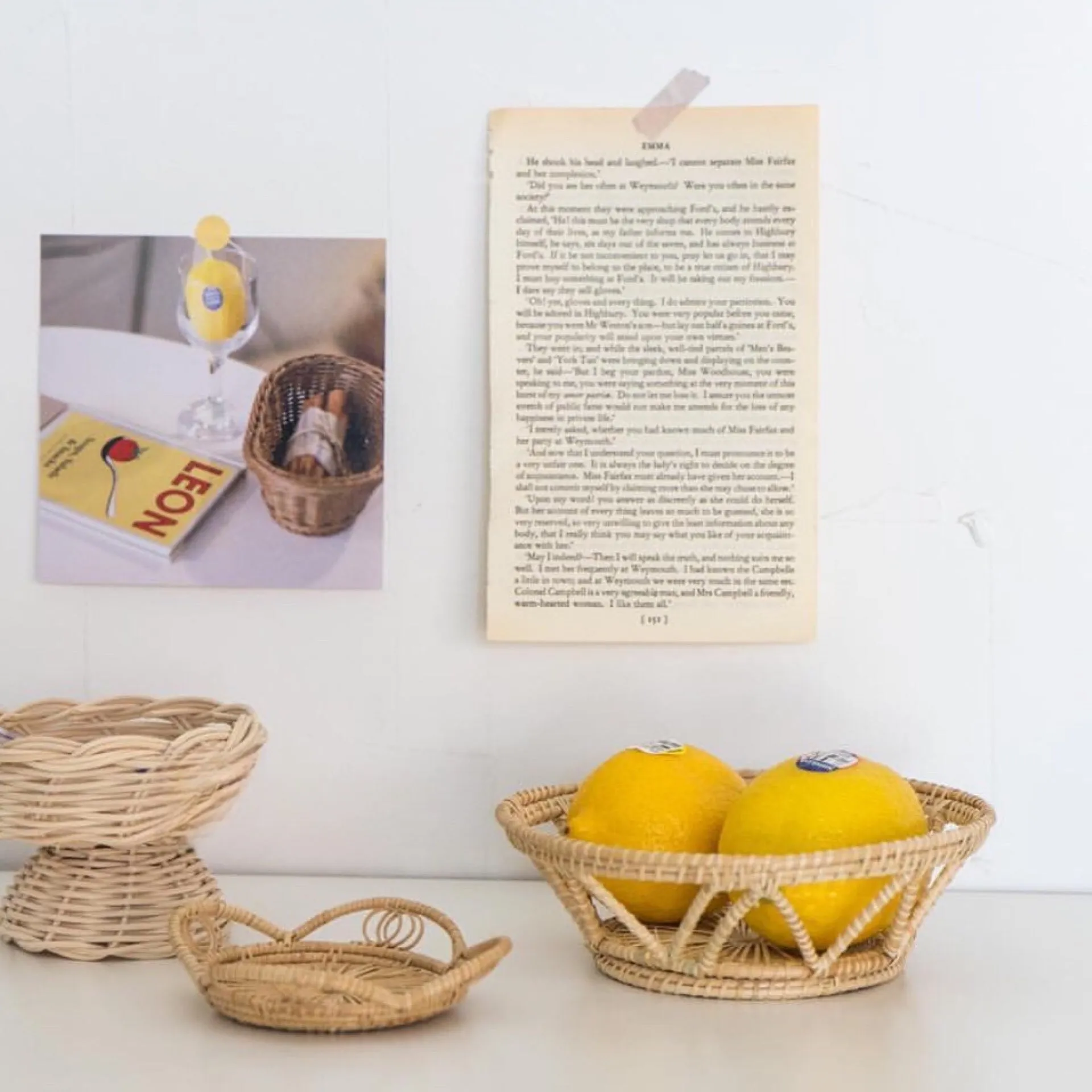 Rattan Woven Fruit Basket