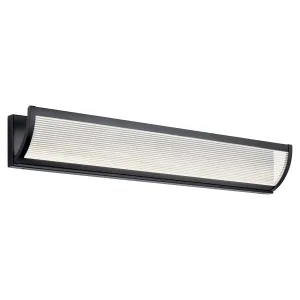 Roone 34 in. LED Vanity Light Black Finish