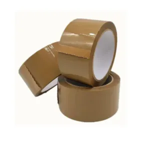 Self Adhesive Brown Cello Tape - 200 Meters in Length - 2" Width | BOPP Industrial Packaging Tape for E-Commerce Box Packing, Office and Home use