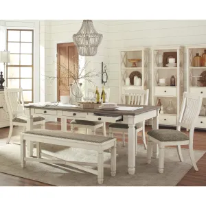 Signature Design by Ashley Bolanburg D647D2 6 pc Dining Set