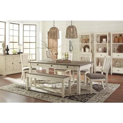 Signature Design by Ashley Bolanburg D647D2 6 pc Dining Set