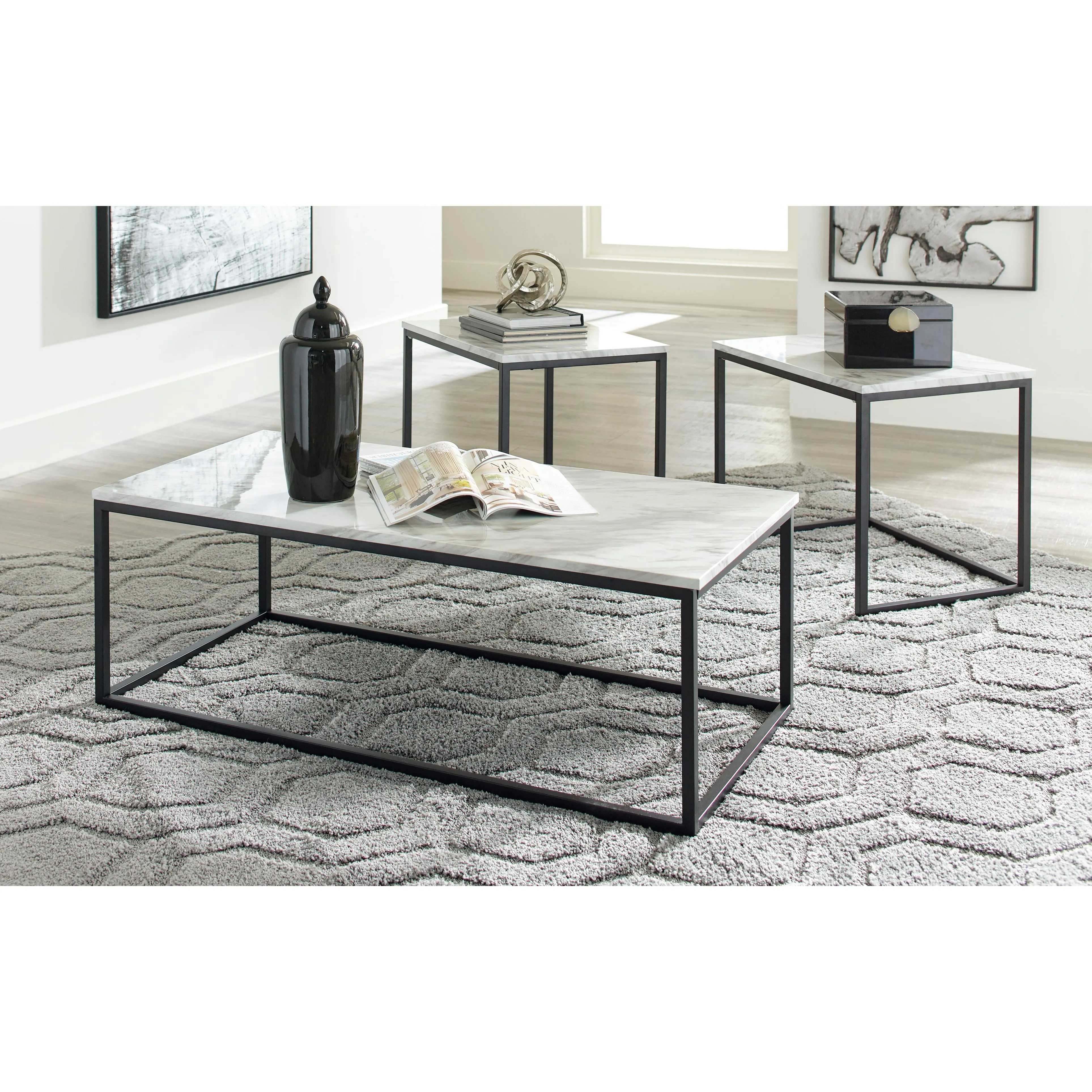 Signature Design by Ashley Donnesta Occasional Table Set T182-13