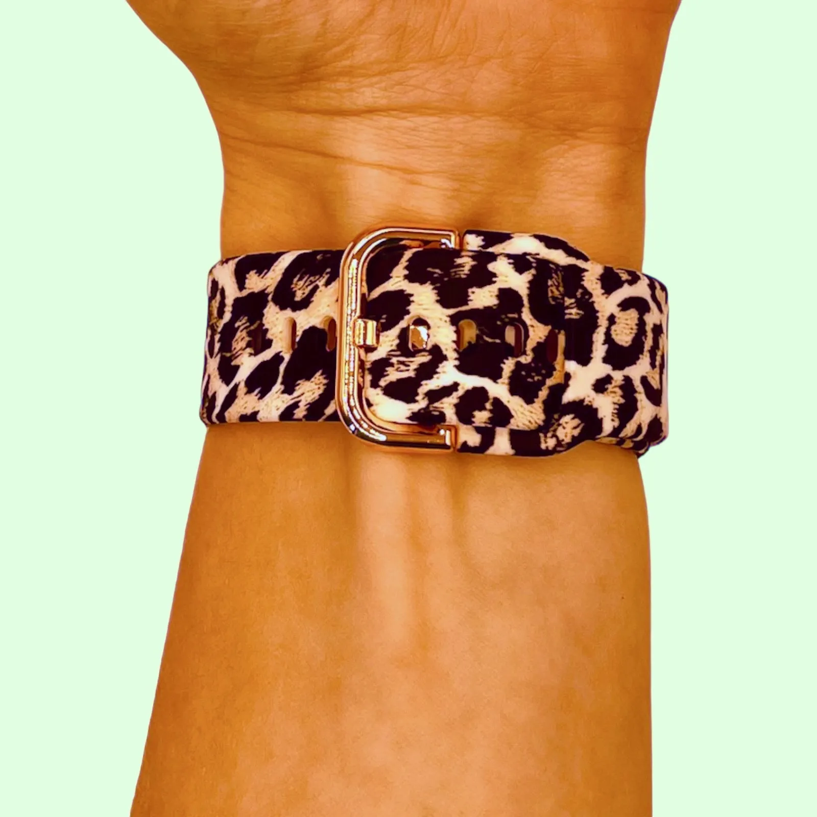 Silicone Pattern Watch Straps compatible with the Ryze Flex Smart Watch