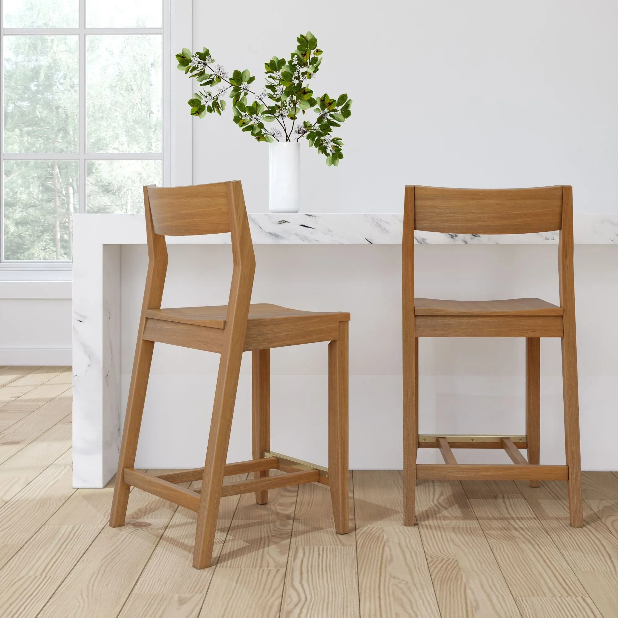 Solid Wood Counter Chair -24"
