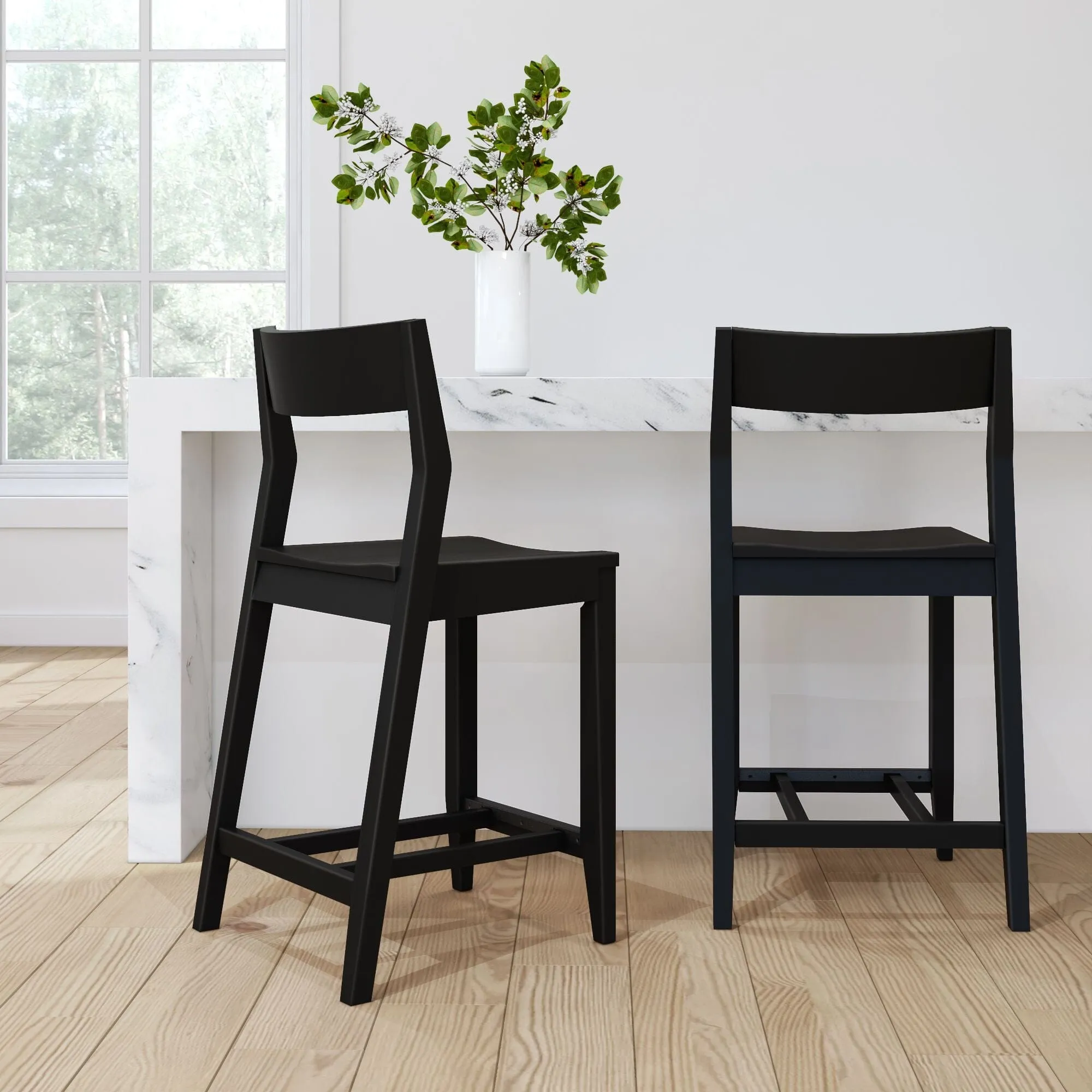 Solid Wood Counter Chair -24"