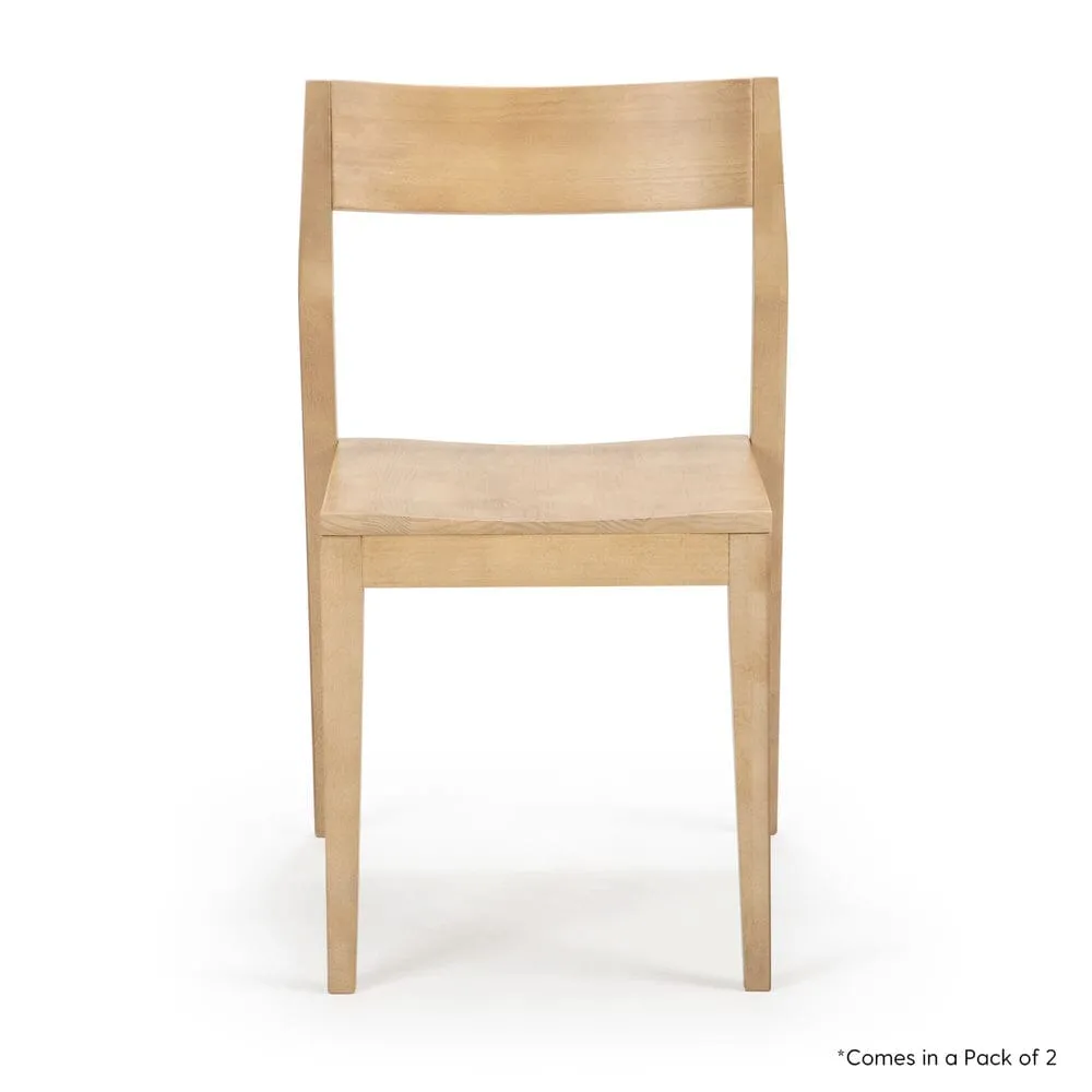 Solid Wood Dining Chair (Set of 2)