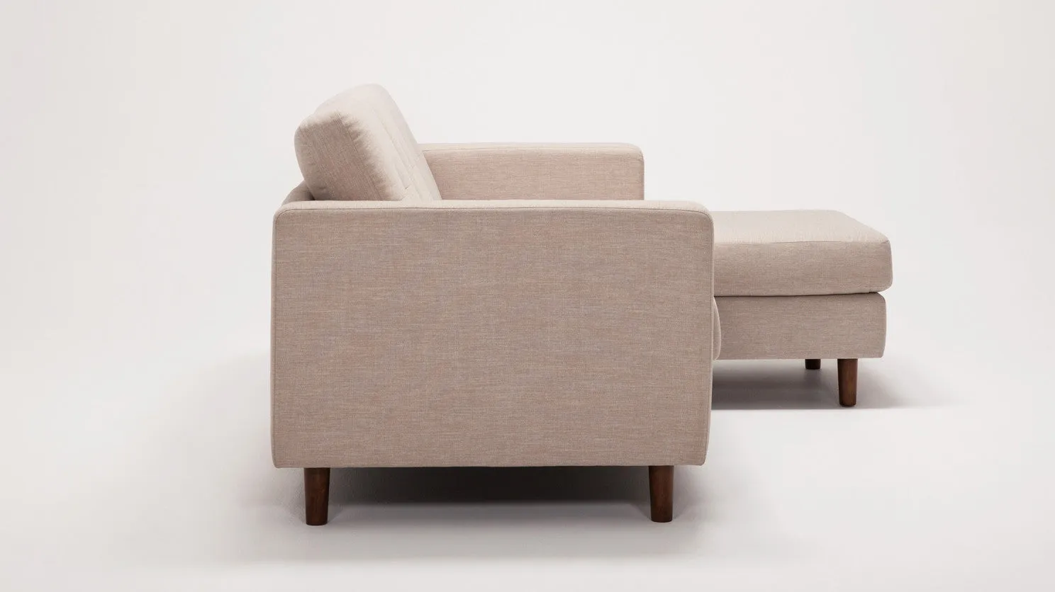solo 2-piece sectional - fabric