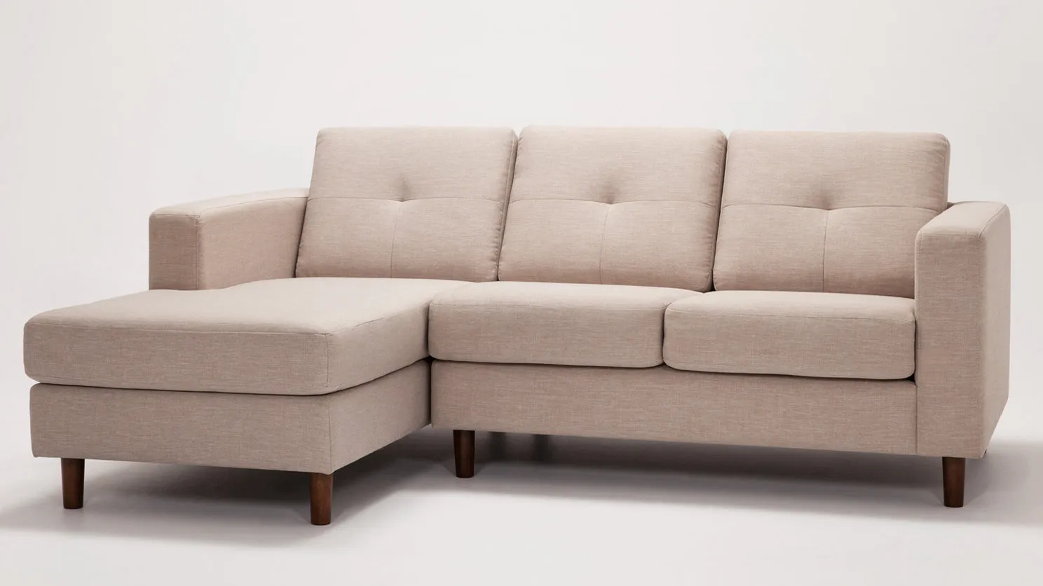 solo 2-piece sectional - fabric