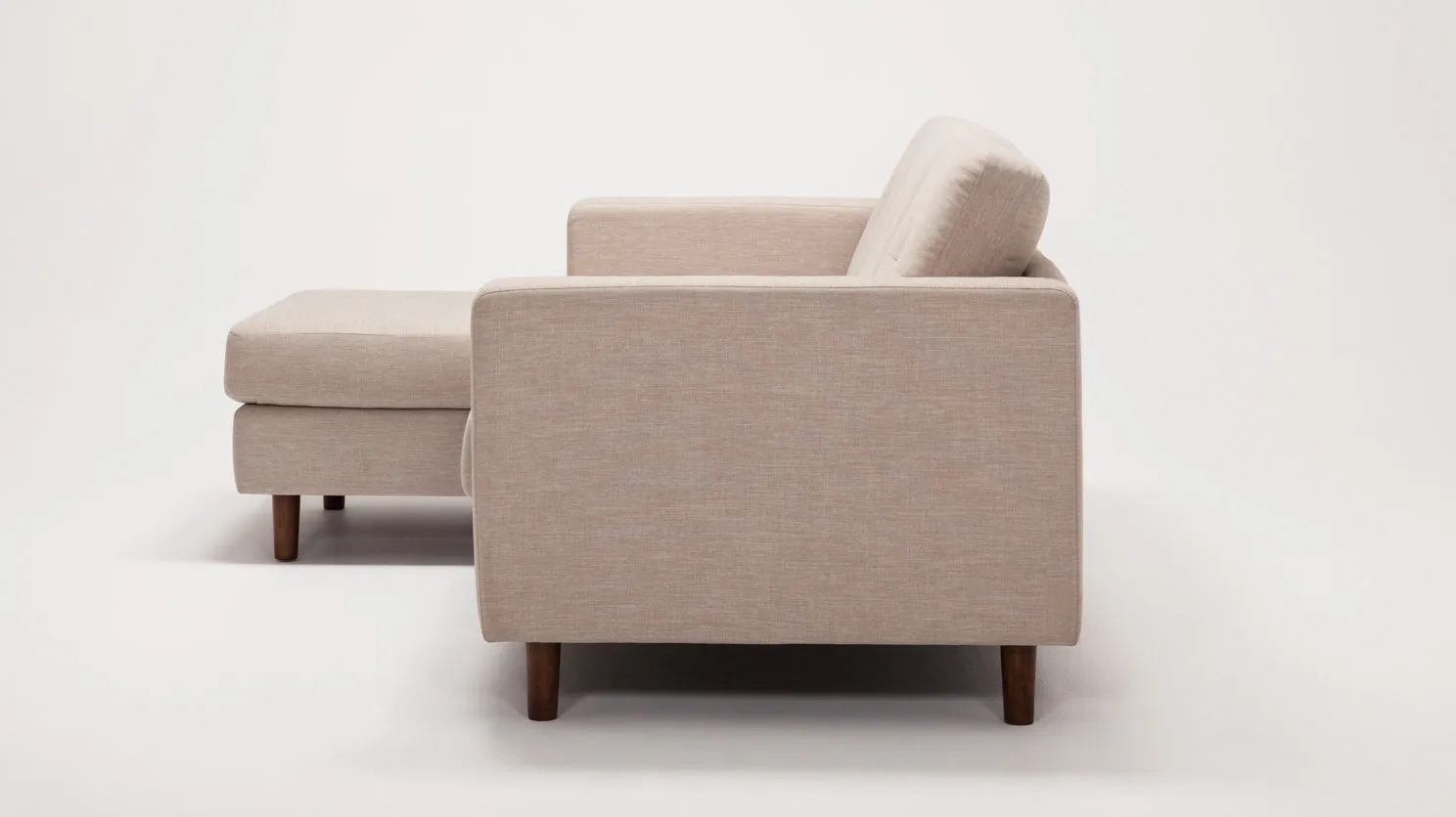 solo 2-piece sectional - fabric