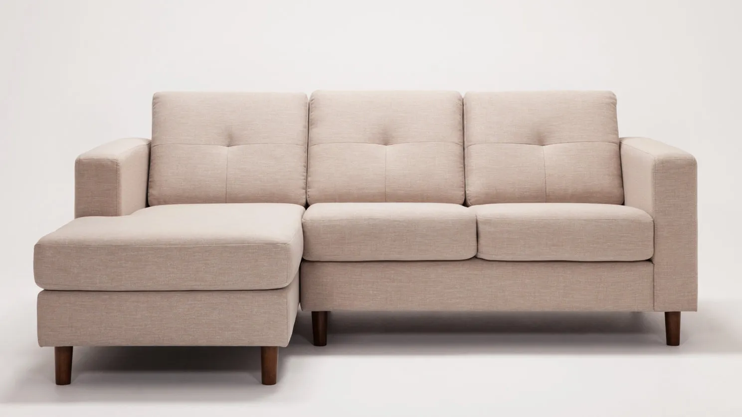 solo 2-piece sectional - fabric