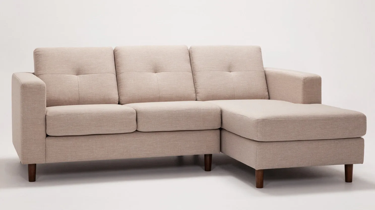 solo 2-piece sectional - fabric