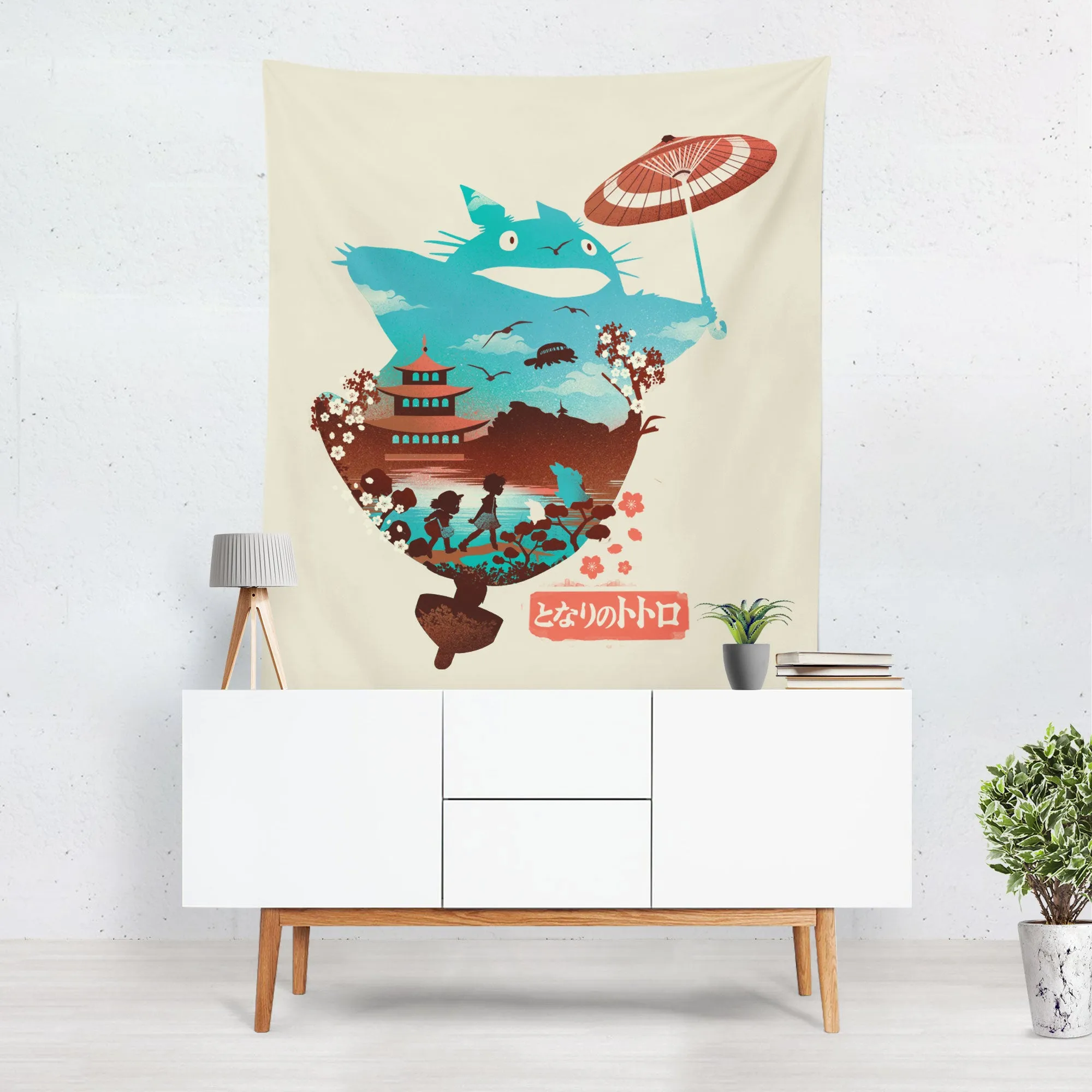 Ukiyo Neighbor Tapestry