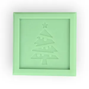 Winter Pine Scented Wax Square (Christmas Tree)