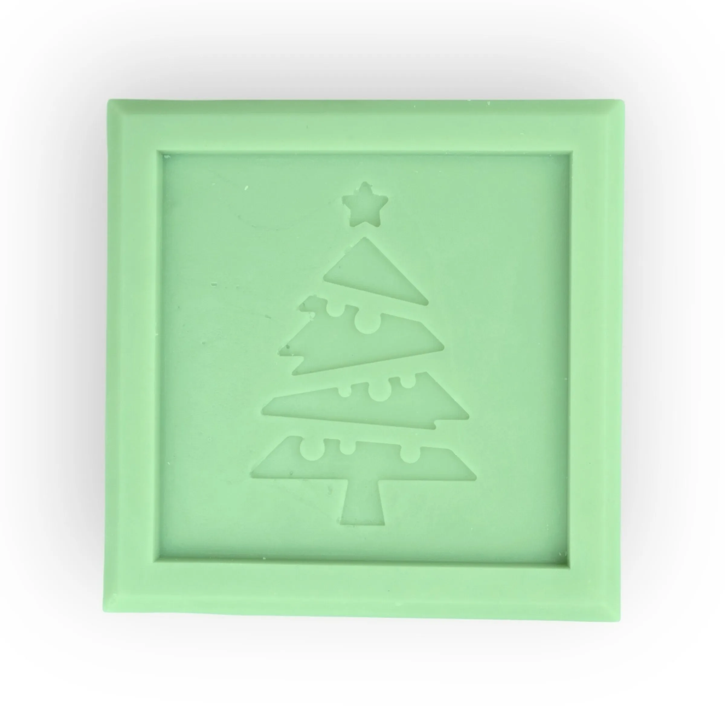 Winter Pine Scented Wax Square (Christmas Tree)